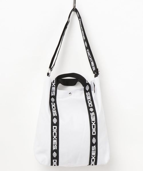 Dickies(ディッキーズ)の「_Dickies LOGO TAPE 2WAY SHOULDER BAG(ショルダーバッグ・レディース・ホワイト/ブラック/ベージュ/ネイビー・FREE)」の13枚目の写真