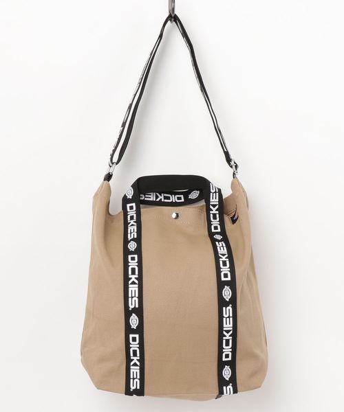 Dickies(ディッキーズ)の「_Dickies LOGO TAPE 2WAY SHOULDER BAG(ショルダーバッグ・レディース・ホワイト/ブラック/ベージュ/ネイビー・FREE)」の15枚目の写真
