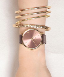 NIXON | THE ARROW LEATHER(アナログ腕時計)