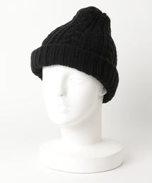 KOBE LETTUCE | [ ケーブルニット / リブニット ]リバーシブルデザイン☆ニットキャップ＊レディース/ニット帽/帽子[J623]神戸レタス(ニットキャップ/ビーニー)