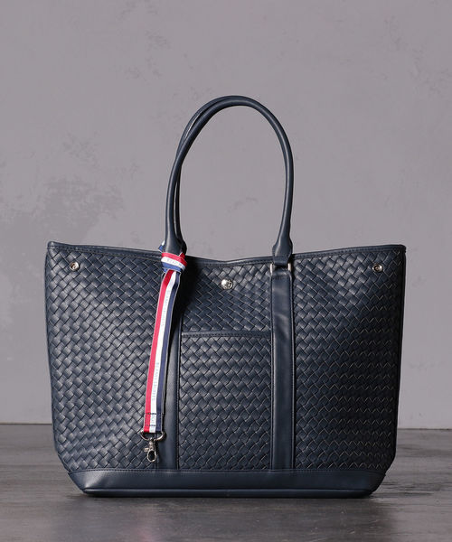 Beams Lights ビームスライツ の Beams Lights イントレチャート スナップ トートバッグ トートバッグ Wear