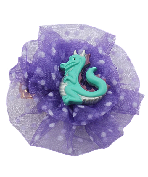 fafa（フェフェ）の「NEKA｜ヘアクリップ（バレッタ/ヘアクリップ・キッズ・ピンク系その他/グリーン系その他/イエロー系その他/オレンジ系その他/パープル系その他/ブルー系その他・SMALL）」の4枚目の写真