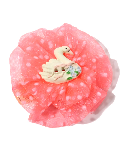 fafa（フェフェ）の「NEKA｜ヘアクリップ（バレッタ/ヘアクリップ・キッズ・ピンク系その他/グリーン系その他/イエロー系その他/オレンジ系その他/パープル系その他/ブルー系その他・SMALL）」の5枚目の写真