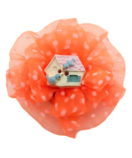 fafa（フェフェ）の「NEKA｜ヘアクリップ（バレッタ/ヘアクリップ・キッズ・ピンク系その他/グリーン系その他/イエロー系その他/オレンジ系その他/パープル系その他/ブルー系その他・SMALL）」の6枚目の写真