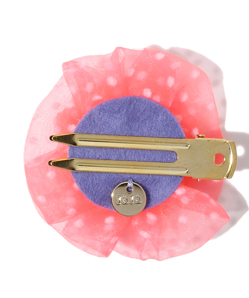 fafa（フェフェ）の「NEKA｜ヘアクリップ（バレッタ/ヘアクリップ・キッズ・ピンク系その他/グリーン系その他/イエロー系その他/オレンジ系その他/パープル系その他/ブルー系その他・SMALL）」の7枚目の写真