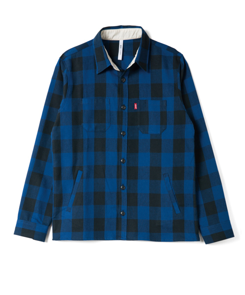 glamb（グラム）の「Jean check SH（シャツ/ブラウス・メンズ・ブラック/ブルー/レッド・1/2/3/4）」の3枚目の写真