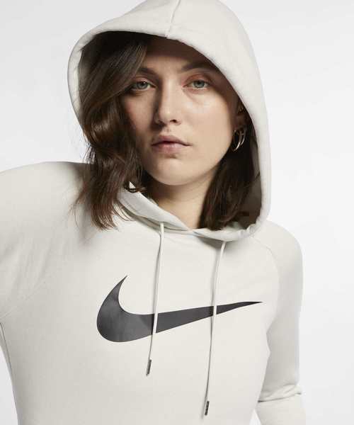 セール ナイキ スポーツウェア スウッシュ ウィメンズ クロップド フレンチ テリー パーカー Nike セットアップ対応商品 パーカー Nike ナイキ のファッション通販 Zozotown