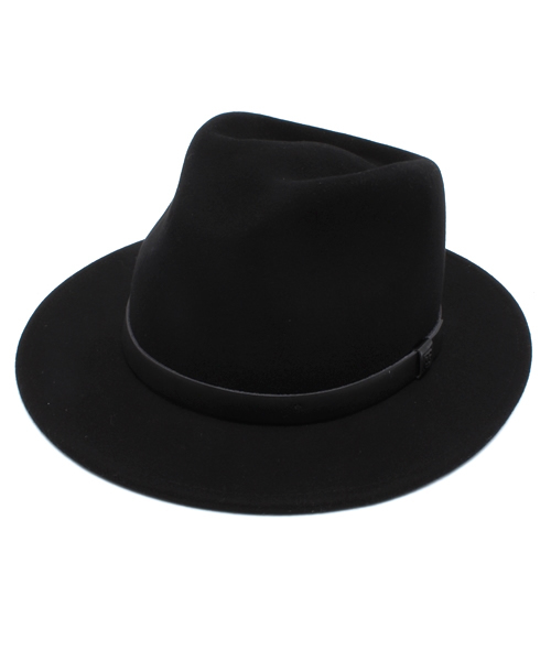 BEAMS(ビームス)の「BRIXTON / MESSER HAT(ハット・メンズ・ブラック・MEDIUM)」の1枚目の写真