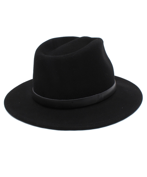 BEAMS(ビームス)の「BRIXTON / MESSER HAT(ハット・メンズ・ブラック・MEDIUM)」の4枚目の写真