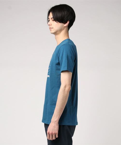 UNDER ARMOUR（アンダーアーマー）の「アンダーアーマー UA OPTIC LOGO SS 1329594（Tシャツ/カットソー・メンズ・グレー/ダークブルー・L/M/S/XL/XXL）」の3枚目の写真