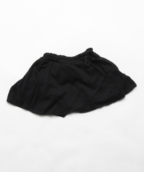 AIMABLE(エマーブル)の「天竺/インディゴ天竺 パンツ付きスカート(スカート・キッズ・ブラック/ブラウン/ブルー・140/160/110/130/150/120/100)」の2枚目の写真