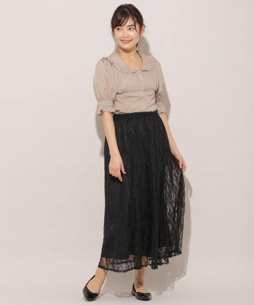 apres jour（アプレジュール）の「アソート消しプリーツスカート【ZOZOTOWN限定アイテム】（スカート・レディース・その他/キャメル/サックスブルー/オフホワイト/ホワイト系その他/ブルー/ライトブルー/マスタード/ブラック/チャコールグレー・フリー）」の14枚目の写真