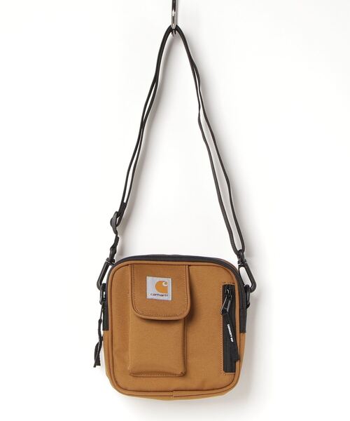 Carhartt WIP（カーハートダブリューアイピー）の「Carhartt WIP/カーハートダブリューアイピー ショルダーバック 撥水バッグ ESSENTIALS BAG SMALL I006285（ショルダーバッグ・メンズ・ブラウン/ネイビー/ブラック/レッド/マルチ/グリーン系その他/ベージュ/ネイビー系/カモフラージュ/グレー/アーミー/グリーン系その他2/ブラック系その他/ライトブラウン・FREE）」の5枚目の写真