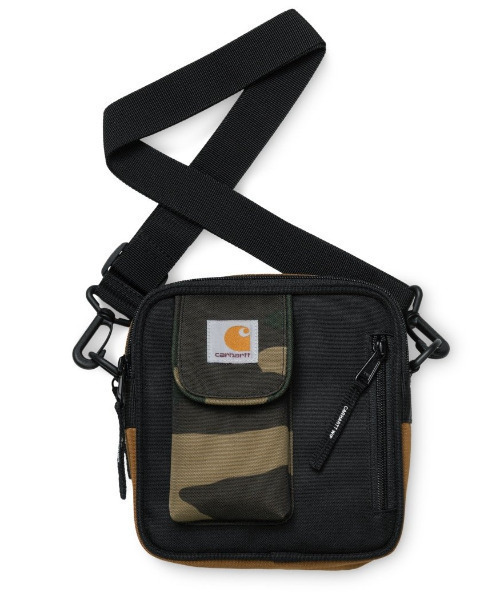 Carhartt WIP（カーハートダブリューアイピー）の「Carhartt WIP/カーハートダブリューアイピー ショルダーバック 撥水バッグ ESSENTIALS BAG SMALL I006285（ショルダーバッグ・メンズ・ブラウン/ネイビー/ブラック/レッド/マルチ/グリーン系その他/ベージュ/ネイビー系/カモフラージュ/グレー/アーミー/グリーン系その他2/ブラック系その他/ライトブラウン・FREE）」の13枚目の写真