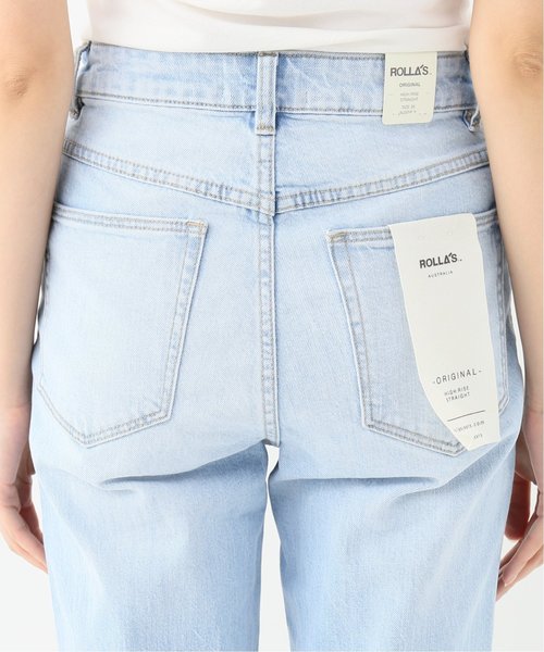 EDIT. FOR LULU(エディットフォールル)の「ROLLAS ストレートデニムパンツ◆(デニムパンツ・レディース・サックスブルー・27/28)」の7枚目の写真