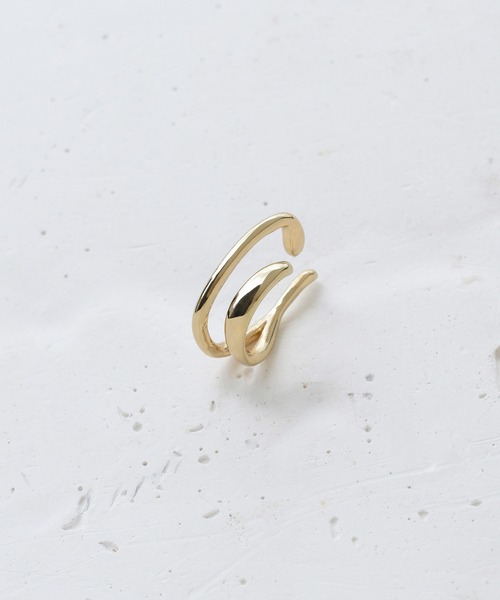 GOLDY(ゴールディ)の「EAR CUFF H(イヤリング(片耳用))」|ゴールド