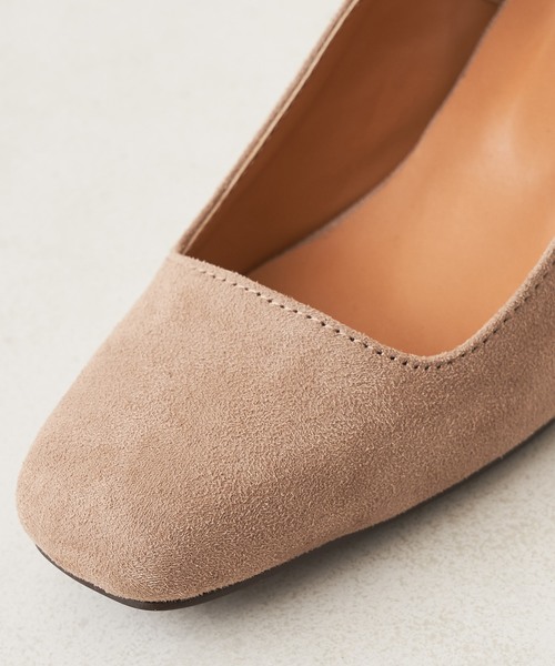 natural couture（ナチュラルクチュール）の「ストラップ付きスクエアミュール（その他シューズ・レディース・ブラック/ベージュ・M/L）」の4枚目の写真