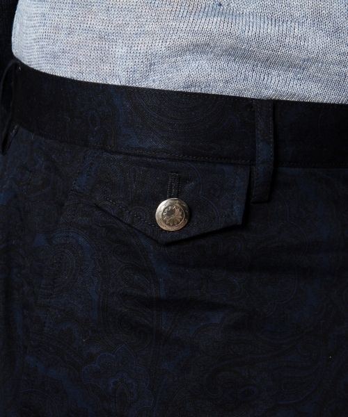 BEAUTY&YOUTH UNITED ARROWS（ビューティーアンドユースユナイテッドアローズ）の「＜BEATITUDE＞ 19 PAISLEY SRORT PANT/ショートパンツ ◆（その他パンツ・メンズ・ブラック/ネイビー・LARGE/MEDIUM）」の11枚目の写真