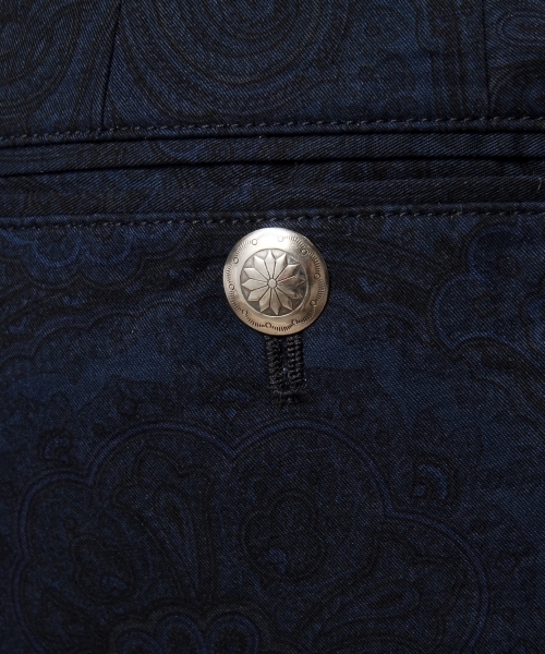 BEAUTY&YOUTH UNITED ARROWS（ビューティーアンドユースユナイテッドアローズ）の「＜BEATITUDE＞ 19 PAISLEY SRORT PANT/ショートパンツ ◆（その他パンツ・メンズ・ブラック/ネイビー・LARGE/MEDIUM）」の5枚目の写真