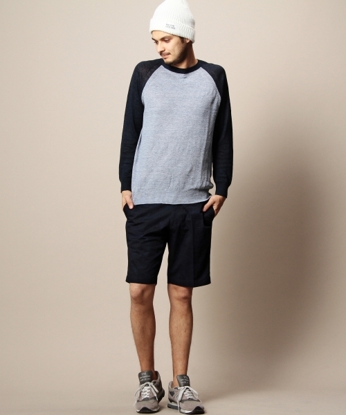 BEAUTY&YOUTH UNITED ARROWS（ビューティーアンドユースユナイテッドアローズ）の「＜BEATITUDE＞ 19 PAISLEY SRORT PANT/ショートパンツ ◆（その他パンツ・メンズ・ブラック/ネイビー・LARGE/MEDIUM）」の6枚目の写真