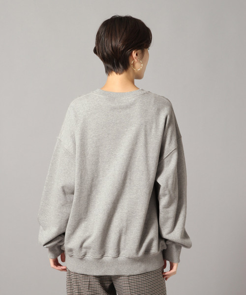 LOWRYS FARM（ローリーズファーム）の「ウラケロゴプルオーバー 851672（スウェット・レディース・チャコールグレー/グレー/アイボリー・FREE）」の10枚目の写真