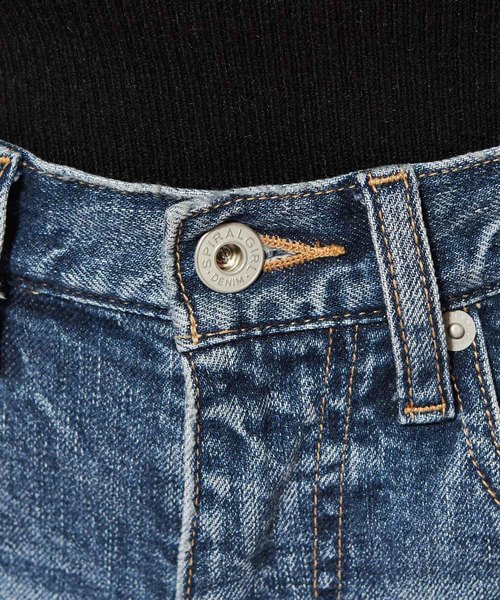 SPIRALGIRL(スパイラルガール)の「スキニーデニムパンツ(SPIRAL DENIM)(デニムパンツ・レディース・ネイビー/ブルー・24inch/25inch/23inch/22inch)」の13枚目の写真