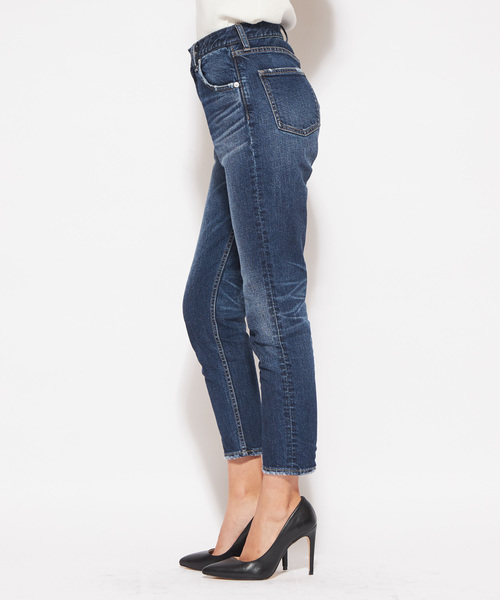 SPIRALGIRL(スパイラルガール)の「スキニーデニムパンツ(SPIRAL DENIM)(デニムパンツ・レディース・ネイビー/ブルー・24inch/25inch/23inch/22inch)」の7枚目の写真
