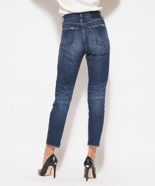 SPIRALGIRL(スパイラルガール)の「スキニーデニムパンツ(SPIRAL DENIM)(デニムパンツ・レディース・ネイビー/ブルー・24inch/25inch/23inch/22inch)」の6枚目の写真