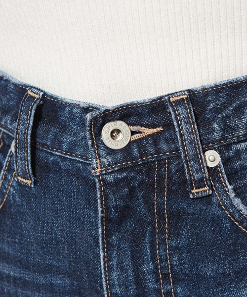 SPIRALGIRL(スパイラルガール)の「スキニーデニムパンツ(SPIRAL DENIM)(デニムパンツ・レディース・ネイビー/ブルー・24inch/25inch/23inch/22inch)」の3枚目の写真