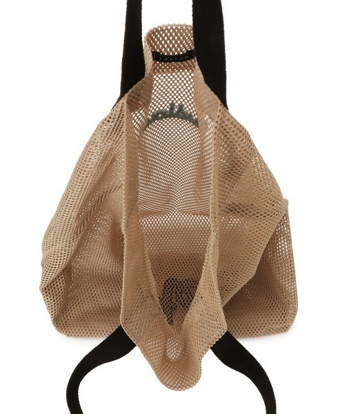 LUDLOW（ラドロー）の「Mesh tote（トートバッグ・レディース・ベージュ/オレンジ/ピンク/ブルー/グレー・FREE）」の13枚目の写真