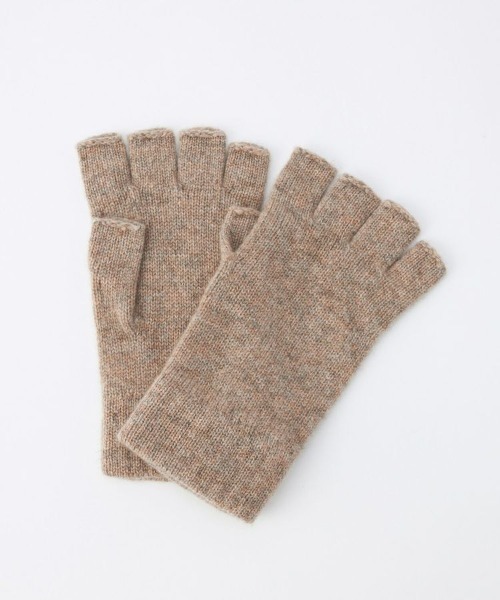 Johnstons of Elgin（ジョンストンズオブエルガン）の「【Johnstons of Elgin / ジョンストンズ オブ エルガン】 フィンガーレスグローブ(カシミア)（手袋・レディース・ブラック/ネイビー/ブラウン系その他/レモンイエロー/チャコールグレー/グレー/ライトグレー・00）」の5枚目の写真