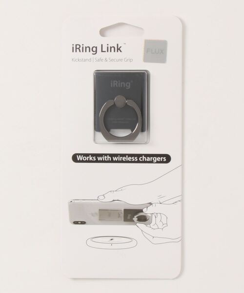 AAUXX(オークス)の「<AAUXX> iRing Link/アイリングリンク(スマホグッズ・メンズ・ブラック/シルバー/ゴールド/ダークグレー/ピンクゴールド/レッド系/ブラック系/シルバー系/ブラック×ブラック/ピンク系/ゴールド系・ONE SIZE)」の3枚目の写真