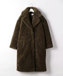 jakke（ジャッキー）の「jakke（ジャッキー）ボア ロングコート 