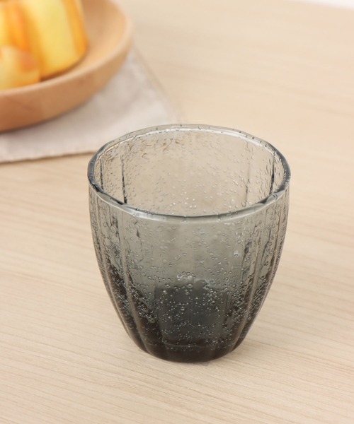 studio CLIP（スタディオクリップ）の「アウラガラスタンブラー（グラス/マグカップ/タンブラー・レディース・グリーン/ダークパープル/マスタード/パープル/スモーク/ブルー・FREE）」の6枚目の写真