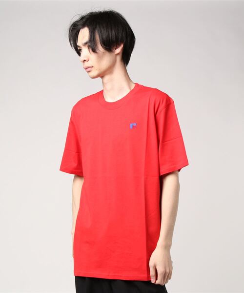 Russell Athletic（ラッセルアスレティック）の「【RUSSELL ATHLETIC/ラッセルアスレティック】（UN）BASELINER TEE LIGHTWEIGHT（Tシャツ/カットソー・メンズ・ホワイト/タン/サックスブルー/ネイビー/ナチュラル/グレー/ブラック/パープル/レッド/ピンク/グリーン/ダークブルー/オレンジ/オートミール/ブルー/マルーン/オリーブ/A・X-LARGE/MEDIUM/LARGE）」の15枚目の写真