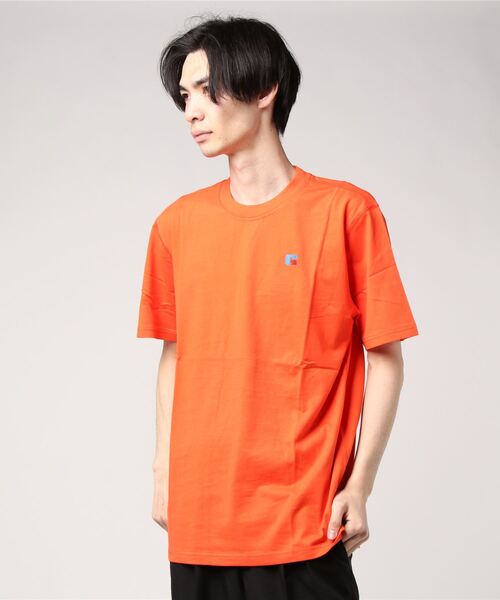 Russell Athletic（ラッセルアスレティック）の「【RUSSELL ATHLETIC/ラッセルアスレティック】（UN）BASELINER TEE LIGHTWEIGHT（Tシャツ/カットソー・メンズ・ホワイト/タン/サックスブルー/ネイビー/ナチュラル/グレー/ブラック/パープル/レッド/ピンク/グリーン/ダークブルー/オレンジ/オートミール/ブルー/マルーン/オリーブ/A・X-LARGE/MEDIUM/LARGE）」の17枚目の写真