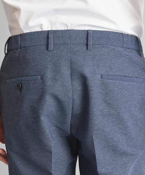 WORK TRIP OUTFITS GREEN LABEL RELAXING（ワークトリップアウトフィッツグリーンレーベル リラクシング）の「＜ 機能 / 洗濯機洗い可・防シワ・ストレッチ ＞ WTO Pカラミ スリム NP スラックス（スラックス・メンズ・ネイビー/ブラウン・XS/72/S/76/M/80/XXS/70/L/84/XL/88）」の8枚目の写真