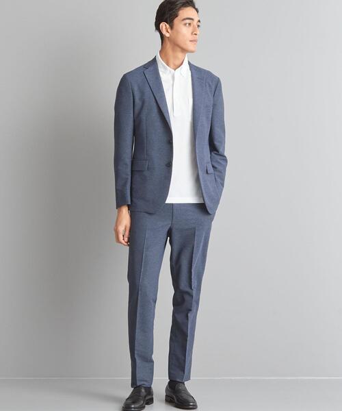 グリーンレーベルリラクシング セットアップ パウダリードレープ ストレッチ L WORK TRIP OUTFITS GREEN LABEL RELAXING（ワークトリップアウト