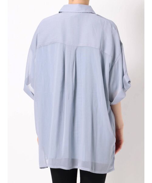 jouetie(ジュエティ)の「レイヤードシャツセット(シャツ/ブラウス・レディース・ライトブルー/ブラック/ベージュ・MEDIUM)」の7枚目の写真