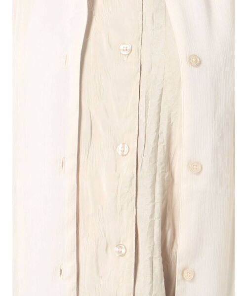 jouetie(ジュエティ)の「レイヤードシャツセット(シャツ/ブラウス・レディース・ライトブルー/ブラック/ベージュ・MEDIUM)」の11枚目の写真