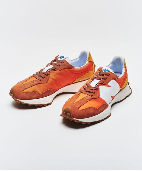 NEW BALANCE(ニューバランス)の「【国内exclusive】 <New Balance(ニューバランス)>∴ MS327/スニーカーΨ ◆(スニーカー・レディース・ロイヤルブルー/オレンジ・24.5cm/24cm/25cm/22.5cm/23.5cm/23cm)」の2枚目の写真