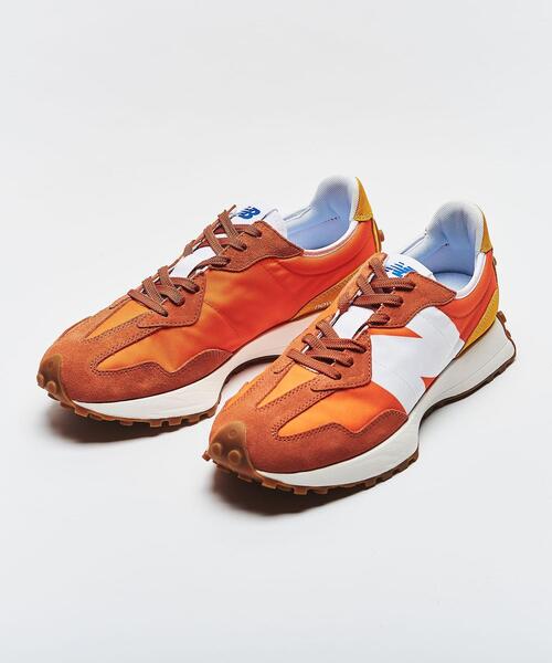 NEW BALANCE(ニューバランス)の「【国内exclusive】 <New Balance(ニューバランス)>∴ MS327/スニーカーΨ ◆(スニーカー・レディース・ロイヤルブルー/オレンジ・24.5cm/24cm/25cm/22.5cm/23.5cm/23cm)」の7枚目の写真