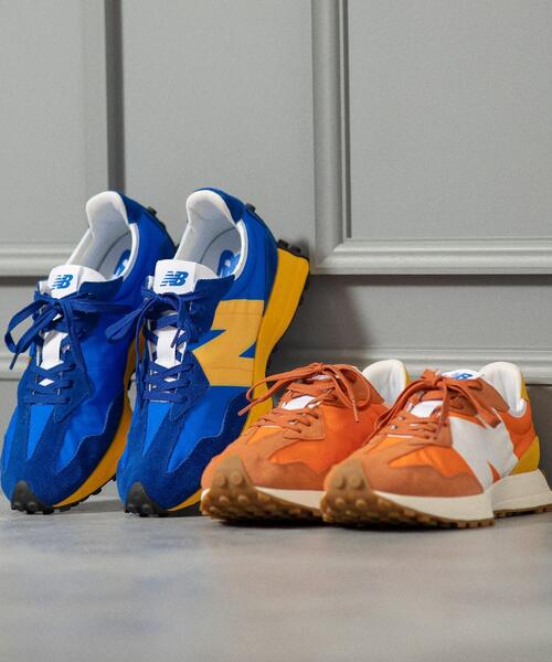 NEW BALANCE(ニューバランス)の「【国内exclusive】 <New Balance(ニューバランス)>∴ MS327/スニーカーΨ ◆(スニーカー・レディース・ロイヤルブルー/オレンジ・24.5cm/24cm/25cm/22.5cm/23.5cm/23cm)」の6枚目の写真
