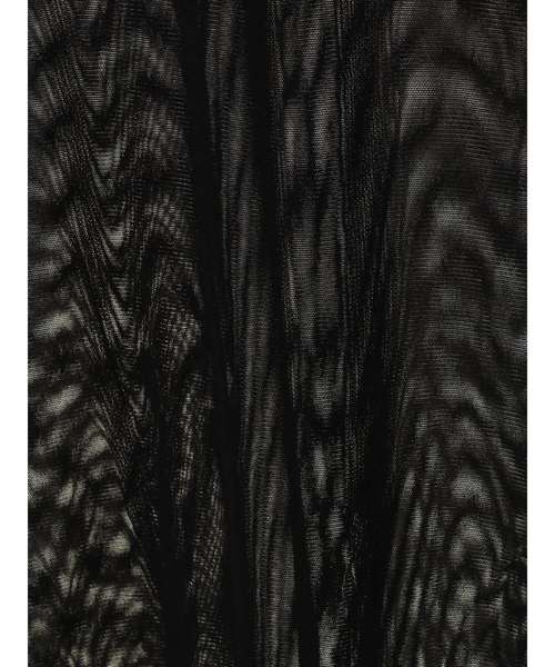 UN3D.(アンスリード)の「ハーフスリーブメッシュトップ(Tシャツ/カットソー・レディース・ホワイト/ブラック・36/38)」の3枚目の写真