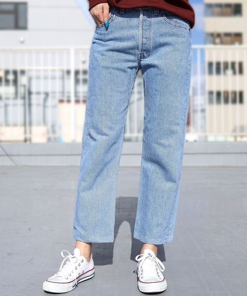 セール Denim ユーズド ジーンズ デニムパンツ デニムパンツ Levis リーバイス のファッション パンツ Levis リーバイス 501 Denim デニムパンツ Used
