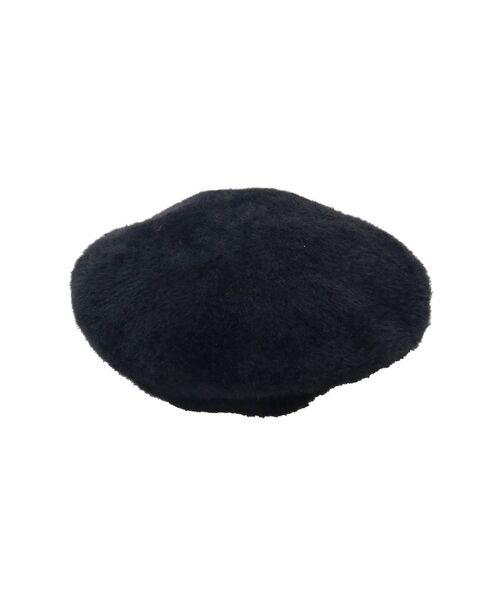 RESEXXY（リゼクシー）の「アンゴラ風ベレー帽（ハンチング/ベレー帽・レディース・ブラック/ベージュ/グレー・FREE）」の14枚目の写真