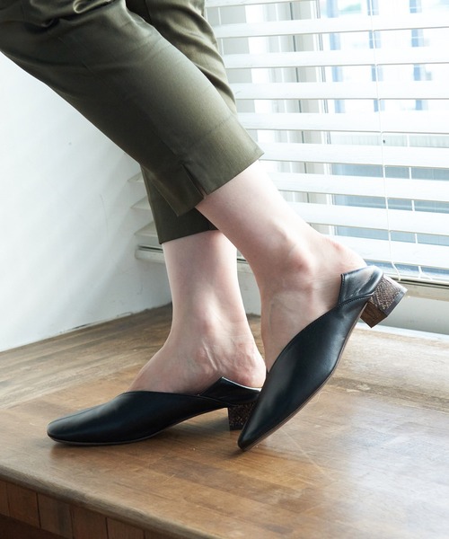 ROPE' PICNIC（ロペピクニック）の「【WEB限定サイズ】センターシームバブーシュシューズ（その他シューズ・レディース・ブラウン/ブラック/オリーブ/キャメル/ダークブラウン・25.0cm/24.0cm/23.0cm/23.5cm/24.5cm）」の13枚目の写真