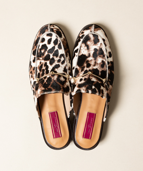 PICHE ABAHOUSE(ピシェ アバハウス)の「Bianc -Karola レオパード柄ミュール(ローファー・レディース・その他・35/36/37/38/39)」の5枚目の写真