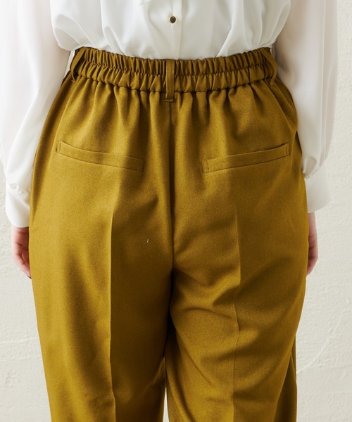 natural couture(ナチュラルクチュール)の「美シルエット微起毛テーパードパンツ Lサイズ(その他パンツ・レディース・ブラック/モカ/ライトベージュ/ブルー/マスタード/ピンク・LARGE)」の14枚目の写真