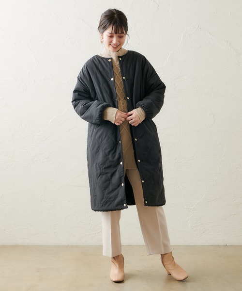 natural couture(ナチュラルクチュール)の「美シルエット微起毛テーパードパンツ Lサイズ(その他パンツ・レディース・ブラック/モカ/ライトベージュ/ブルー/マスタード/ピンク・LARGE)」の8枚目の写真